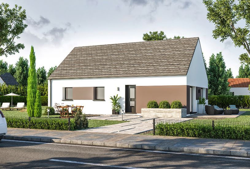  Vente Terrain + Maison - Terrain : 407m² - Maison : 79m² à Vigneux-de-Bretagne (44360) 