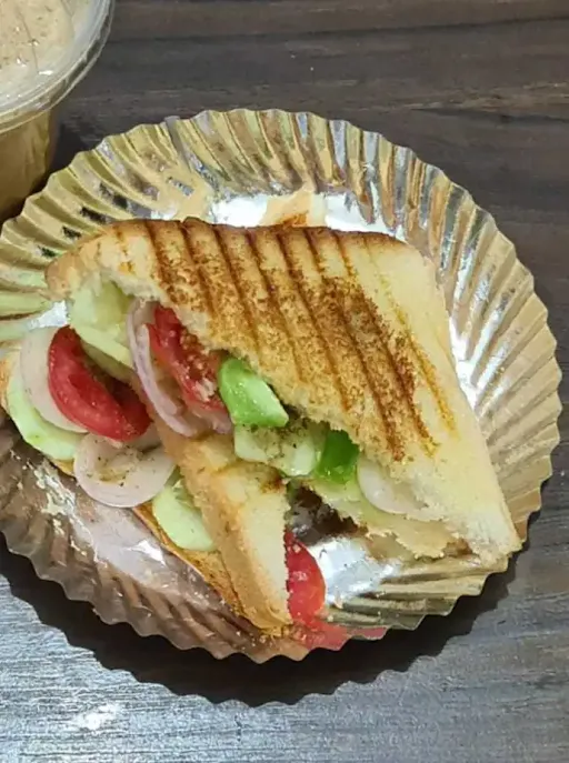 Cheese Veg Grilled Sandwich