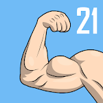 Cover Image of Download Arm & Back workout at home - 21 Day Challenge 1.0.1.0 APK