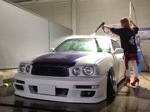 グロリア Y33型の洗車 やっちゃえ日産 セダン女子 痛車 痛車女子に関するカスタム メンテナンスの投稿画像 車のカスタム情報はcartune