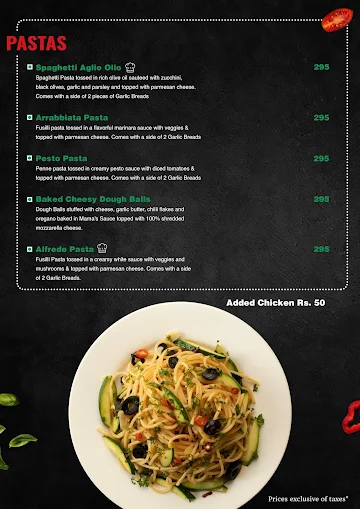 1441 Pizzeria menu 