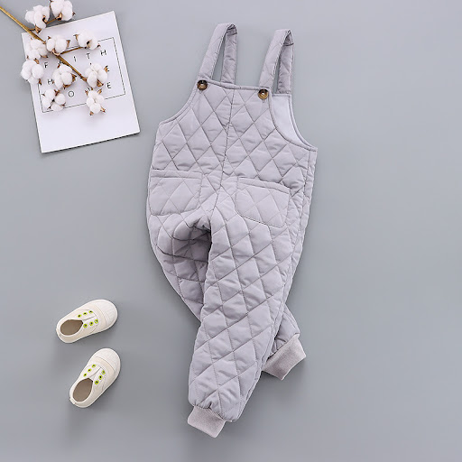 Title 8, Diamond Check Cotton Bib Pants, comfortable and...
