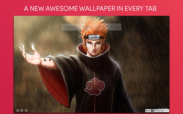 Pain Naruto Wallpaper HD Custom New Tab