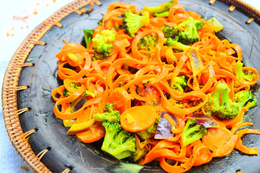 Sweet Potato Noodle Curry