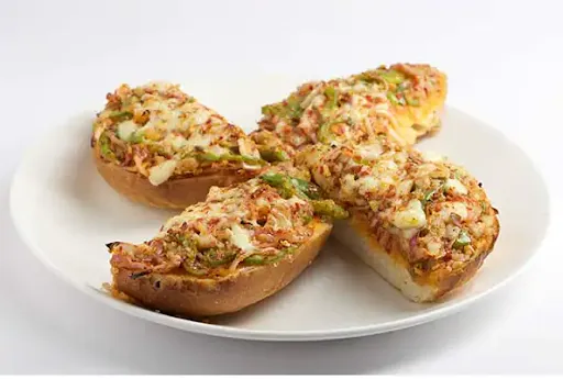 Masala Cheese Garlic Bread