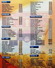 Punjab Junction menu 2