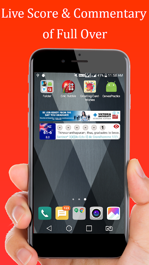   Cric Bubble - The Fastest Cricket Score Live- screenshot 