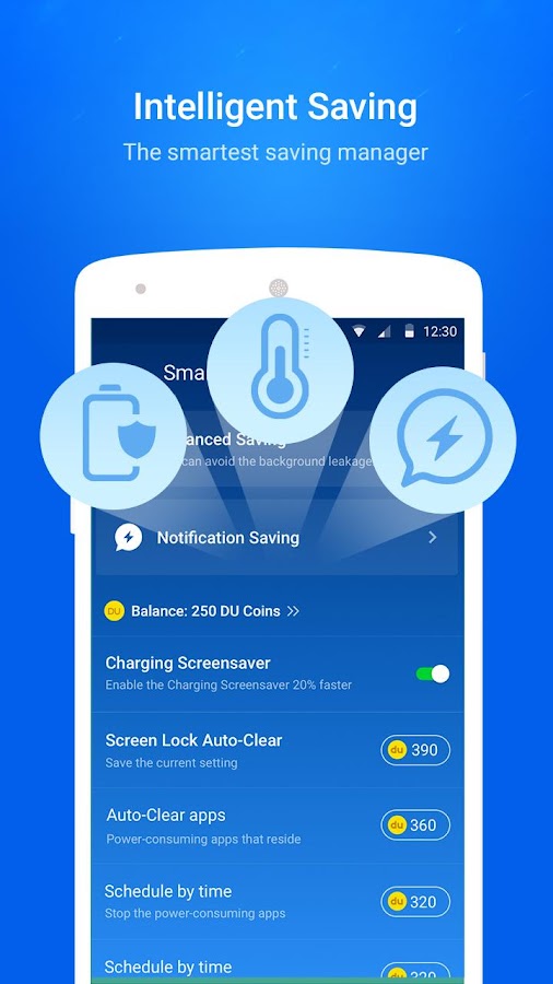    DU Battery Saver - Power Saver- screenshot  