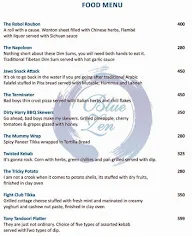 Blue Zen menu 1