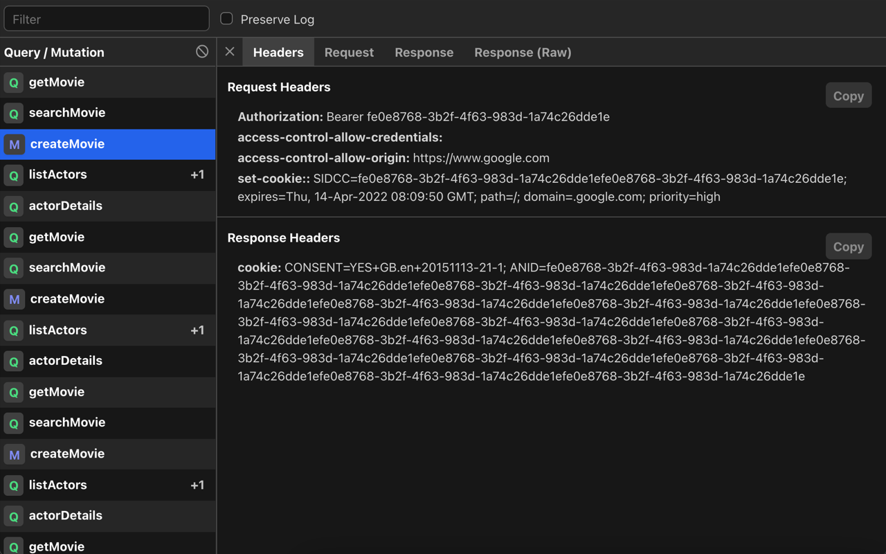 GraphQL Network Inspector Preview image 7