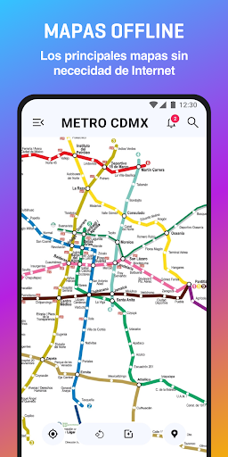 Screenshot Metro Metrobús CDMX - Mexico