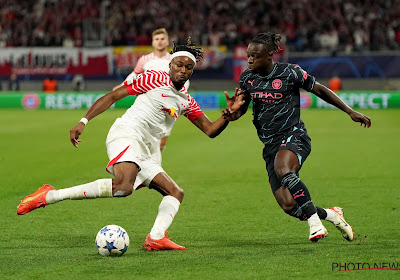 🎥 Auteur d'un magnifique but face à Manchester City, Loïs Openda finalement vaincu par le coup de rein de Jérémy Doku 