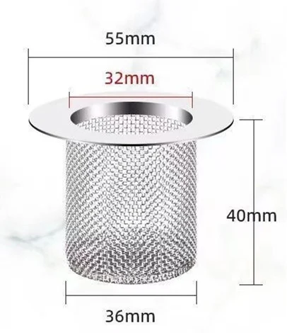 Grille de sol en acier inoxydable 304 anti-déchets – Empêche les obstructions et maintient vos canalisations propres et fonctionnelles.