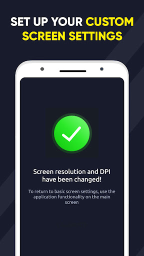 Screenshot Screen Resolution DPI Changer
