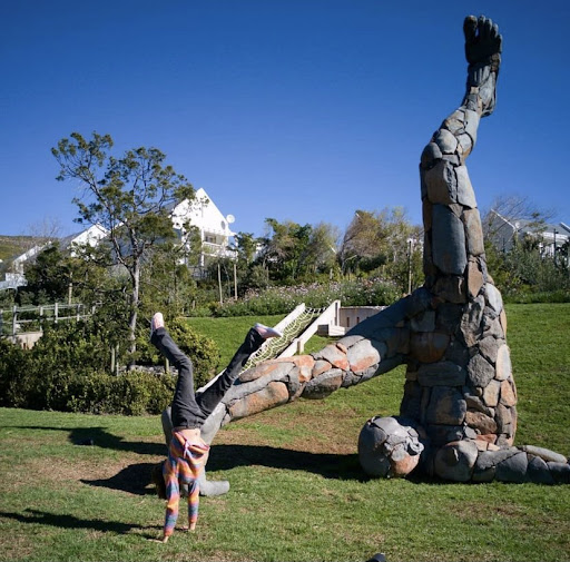 The 'Holderstebolder' sculpture at Norval Foundation.