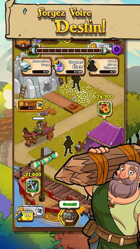 Royal Idle: Medieval Quest captures d'écran apk mod pirater preuve 1