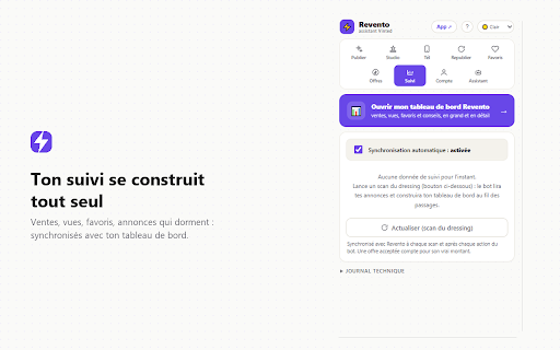 Revento - Assistant de vente Vinted screenshot 3