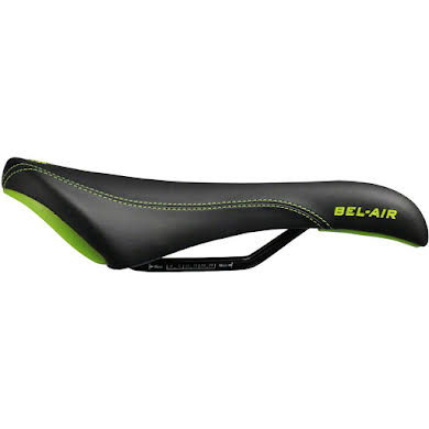 SDG Bel-Air RL Saddle - Steel, Black/Green