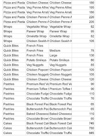 Kishore Chocos menu 4