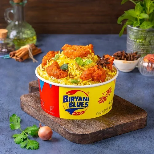 Fiery Chicken 65 Biryani