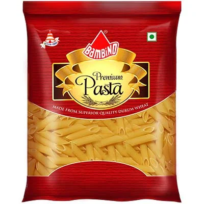 Bambino Pasta Penne Pouch 500 Gm