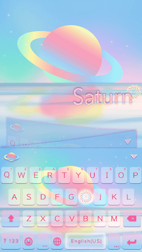 Saturn Theme for Kika Keyboard