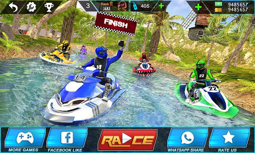 Screenshot Water Jet Ski Boat Racing 3D