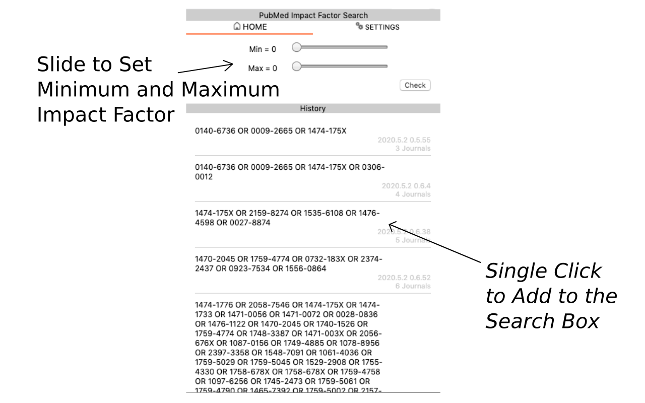 PubMed Impact Factor Search Preview image 2