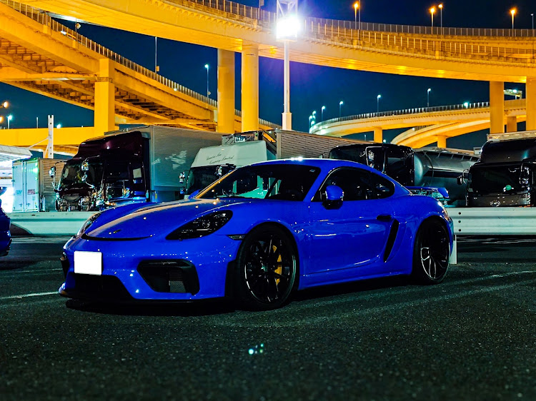 718 ケイマンの718CaymanGT4・718ケイマンGT4・大黒PA・コンビニ・乗りたいだけに関するカスタム事例の投稿画像2枚目