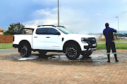 Our Ford Ranger Wildtrak X gets the urban treatment of a car wash during the previous holiday season. It was hardly used for long-trips. 