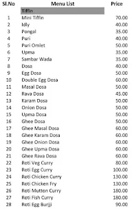 Mayukha Foods menu 1