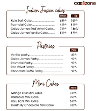 CakeZone menu 8