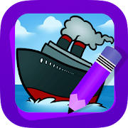 Learn How to Draw Ships 1.1 Icon