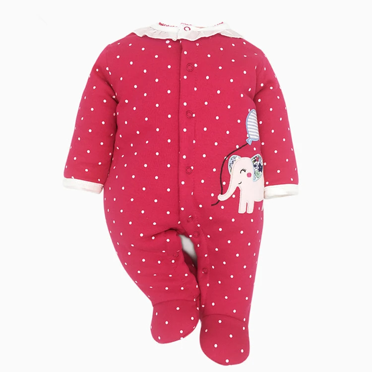 Title 2, Baby quilted one-piece padded winter warmth, de...