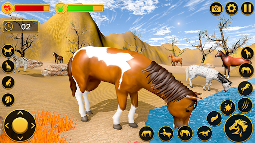 Screenshot Wild Horse Simulator Family 3D