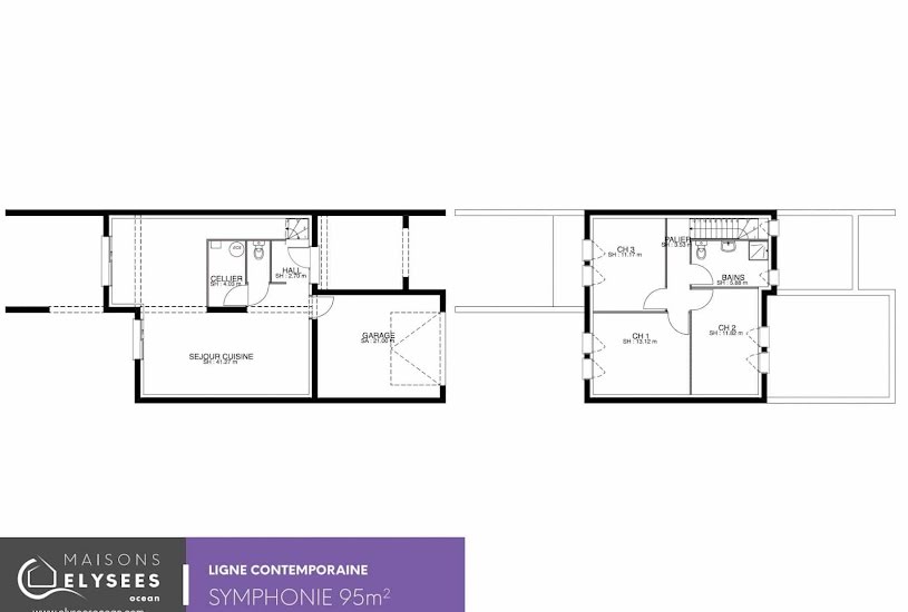  Vente Terrain + Maison - Terrain : 232m² - Maison : 100m² à Surgères (17700) 