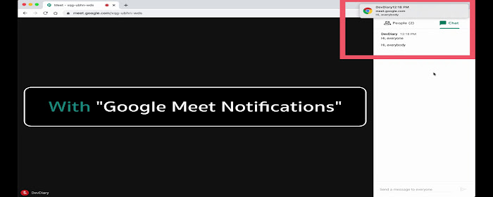 Meet Notifications marquee promo image
