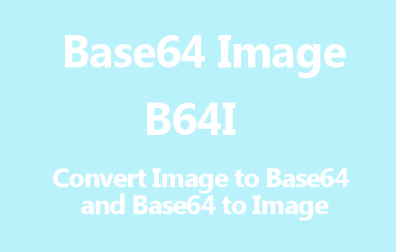 Base64 Image chrome extension