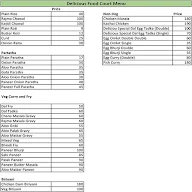 Delicious Food Court menu 2