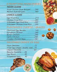 Ocean's Lounge menu 1