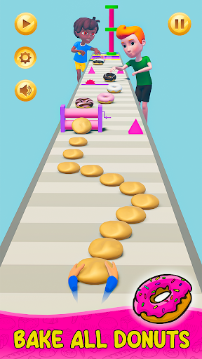 Screenshot Donut Stack Maker: Donut Games