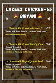 New Angaar Biryani menu 3