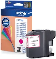 Blekk BROTHER LC223M magenta (Org.nr.LC223M)