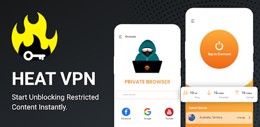 Heat VPN Proxy Master VPN App