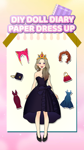 Screenshot DIY Doll Diary: Paper Dress Up