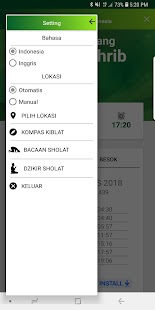 Jadwal adzan sholat qiblat Screenshot