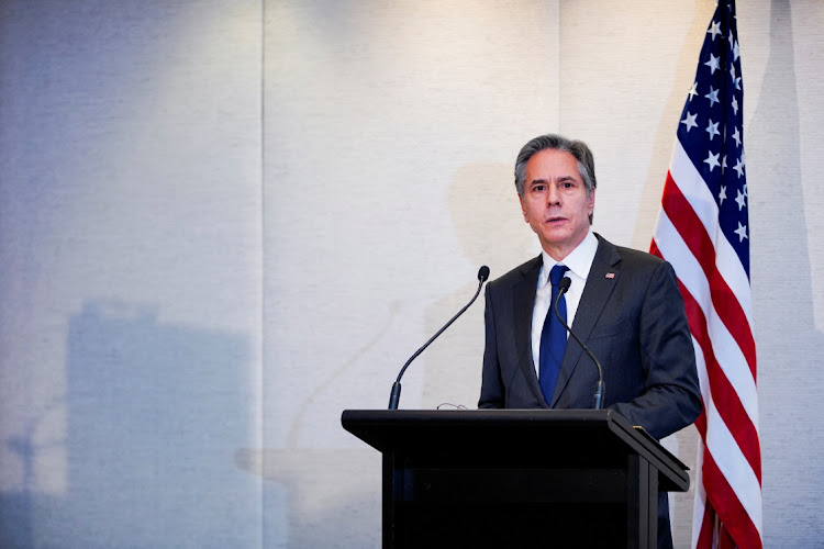 US Secretary of State Antony Blinken. Picture: REUTERS/SANDRA SANDERS