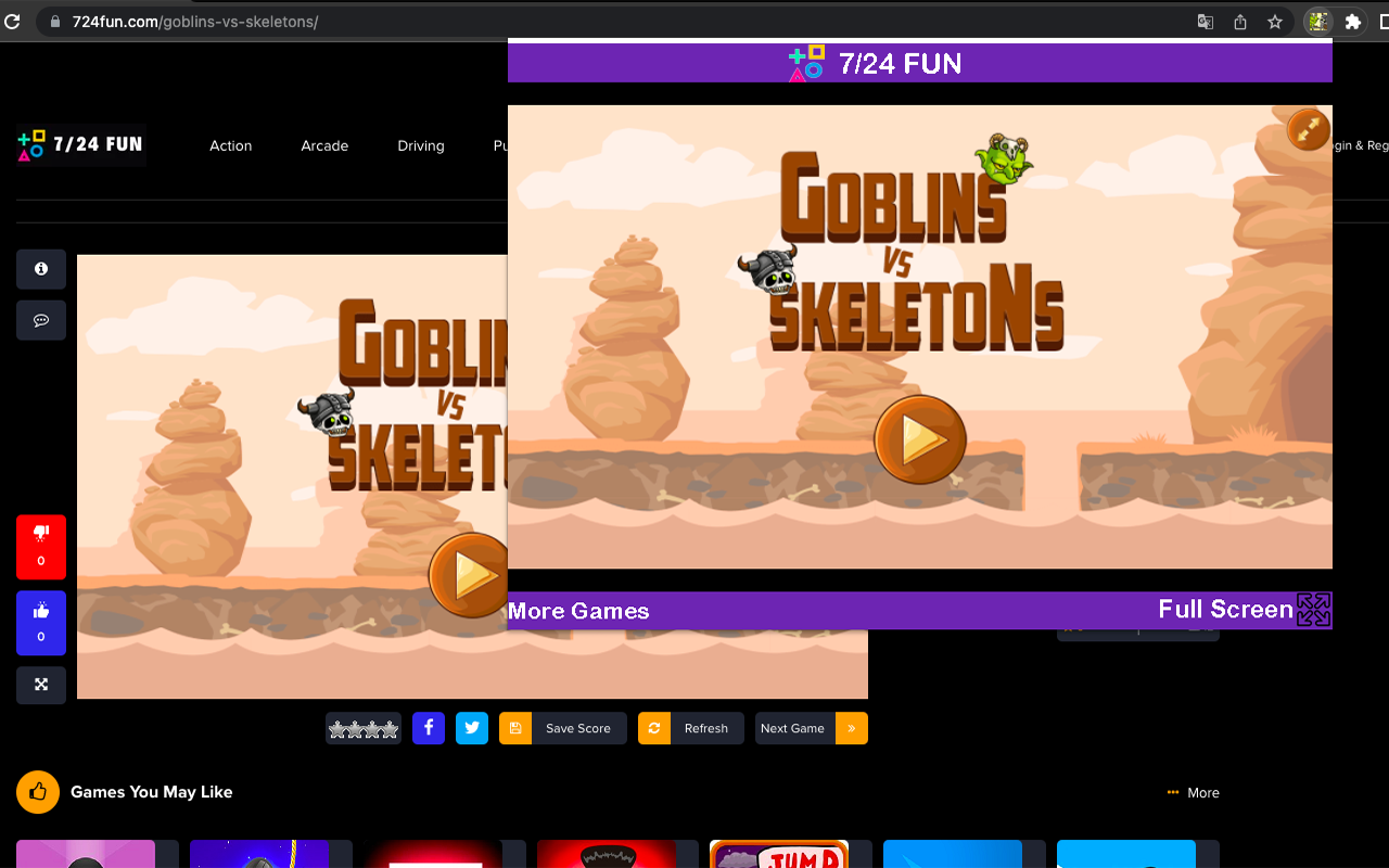 Goblins vs Skeletons Game Preview image 1