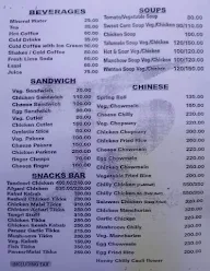 Tawa Restaurant menu 1