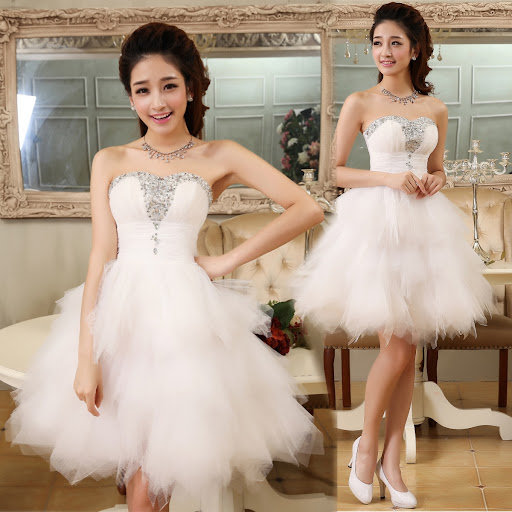 Title 5, Party Short Dress, European and American Import...